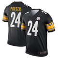 Elroe P.Steelers #24 Joey Porter Jr. Black Legend American Stitched Jerseys