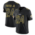 Elroe P.Steelers #24 Joey Porter Jr. Player Black Impact Limited Home Game Stitched Jerseys