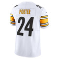 Elroe P.Steelers #24 Joey Porter Jr. White Vapor F.U.S.E. Limited Stitched Jerseys