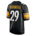 Elroe P.Steelers #29 Eli Heidenreich Black Team Game Stitched Jerseys