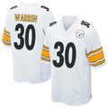 Elroe P.Steelers #30 Jaylen Warren Player Game White Stitched Jerseys