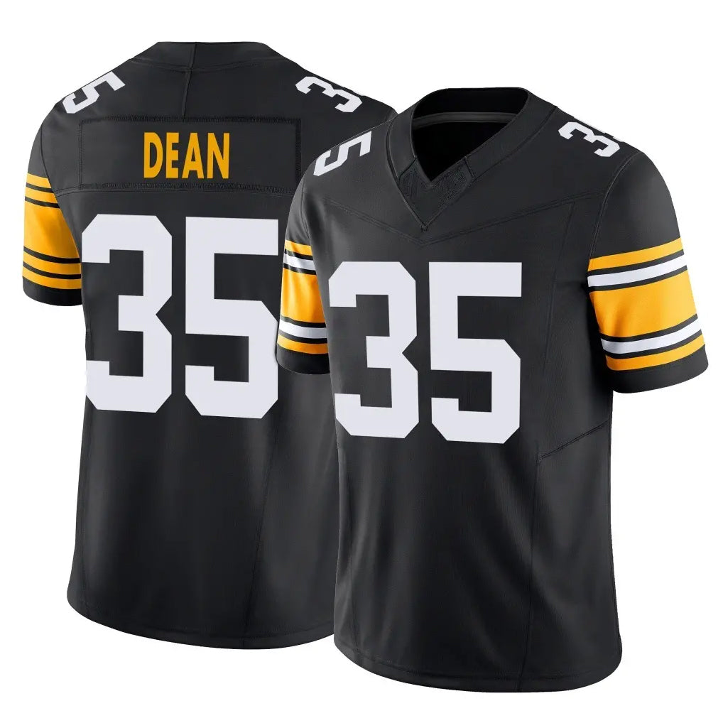 Elroe P.Steelers #35 Jamel Dean Player Black Limited Alternate Vapor F.U.S.E. Home Game Stitched Jerseys