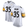 Elroe P.Steelers #35 Jamel Dean Player White Home Game Stitched Jerseys