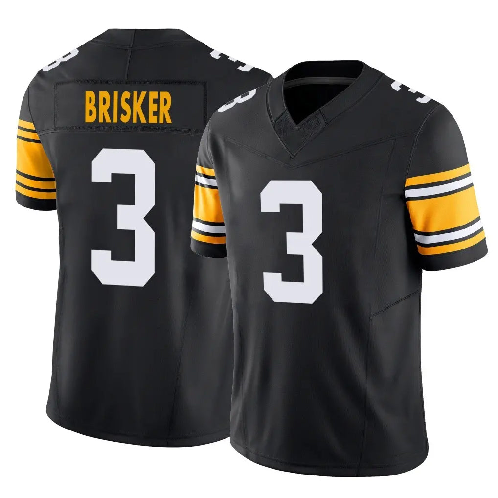 Elroe P.Steelers #3 Jaquan Brisker Player Black Limited Alternate Vapor F.U.S.E. Home Game Stitched Jerseys