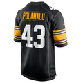 Elroe P.Steelers #43 Troy Polamalu Black Retired Player American Stitched Jerseys