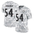 Elroe P.Steelers #54 Zach Frazier Player Arctic Camo Limited Salute To Service Home Game Stitched Jerseys