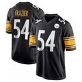 Elroe P.Steelers #54 Zach Frazier Player Black Home Game Stitched Jerseys