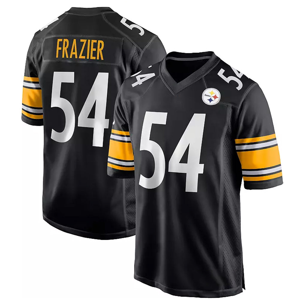 Elroe P.Steelers #54 Zach Frazier Player Black Home Game Stitched Jerseys