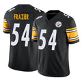 Elroe P.Steelers #54 Zach Frazier Player Black Limited Vapor F.U.S.E. Home Game Stitched Jerseys