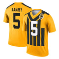 Elroe P.Steelers #5 Jalen Ramsey Player Gold Legend Limited 1933 Throwback Performance Home Game Stitched Jerseys