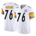 Elroe P.Steelers #76 Troy Fautanu Player White Limited Vapor F.U.S.E. Home Game Stitched Jerseys