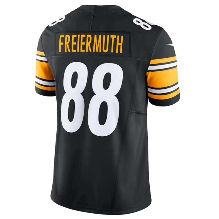 Elroe P.Steelers #88 Pat Freiermuth Black Vapor F.U.S.E. Limited Jersey American Stitched Jersey