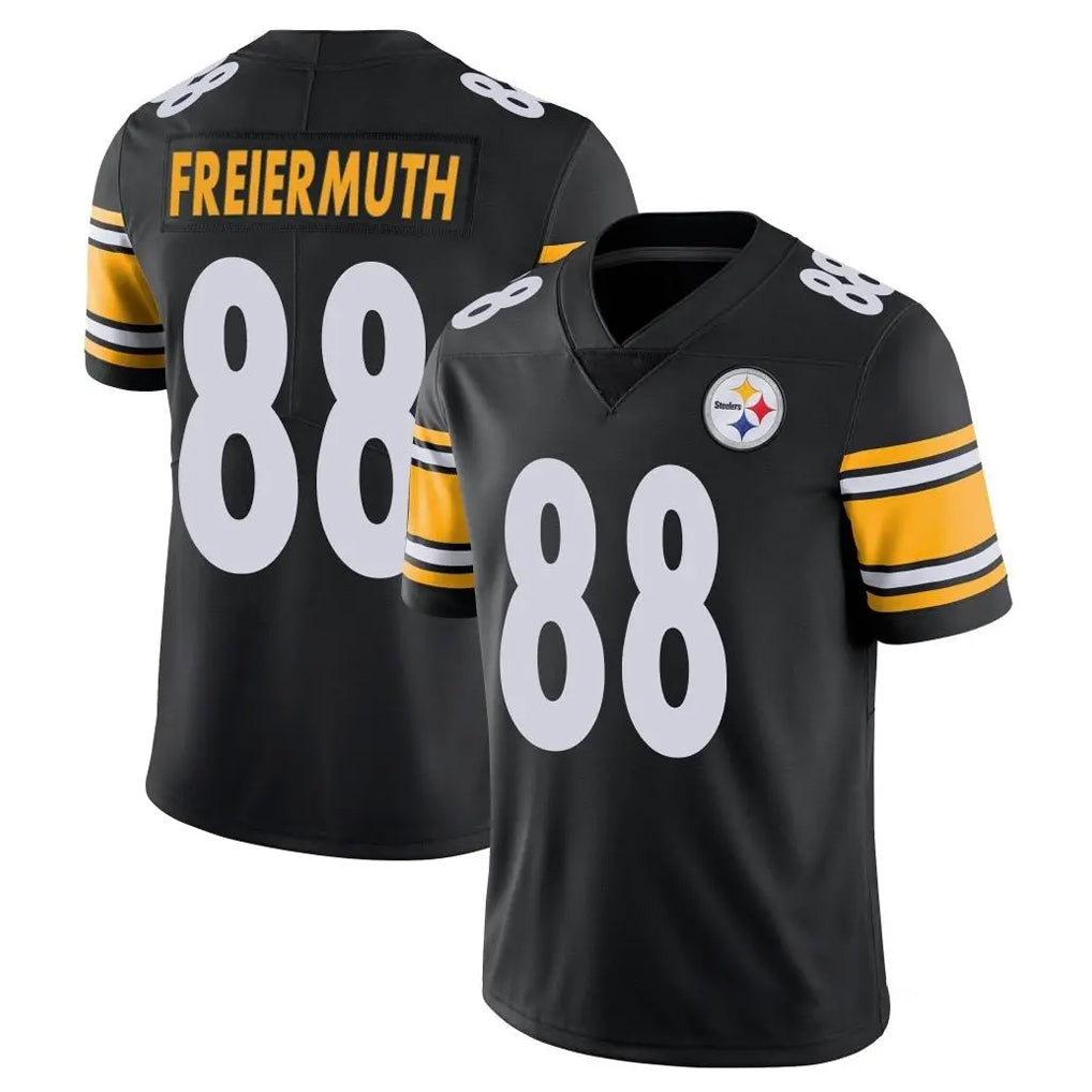 Elroe P.Steelers #88 Pat Freiermuth Player Black Limited Vapor Untouchable Home Game Stitched Jerseys