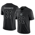 Elroe P.Steelers #88 Pat Freiermuth Player Black RFLCTV Limited Stitched Jerseys