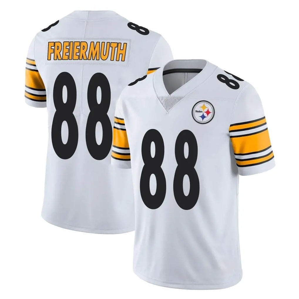 Elroe P.Steelers #88 Pat Freiermuth Player White Limited Vapor Untouchable Home Game Stitched Jerseys