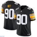 Elroe P.Steelers #90 T.J. Watt Black Vapor F.U.S.E. Limited Stitched American Stitched Jerseys