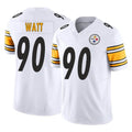 Elroe P.Steelers #90 T.J. Watt Player White Limited Vapor F.U.S.E. Home Game Stitched Jerseys