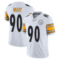 Elroe P.Steelers #90 T.J. Watt Player White Limited Vapor Untouchable Home Game Stitched Jerseys