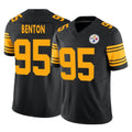 Elroe P.Steelers #95 Keeanu Benton Player Black Limited 2nd Alternate Vapor F.U.S.E. Home Game Stitched Jerseys