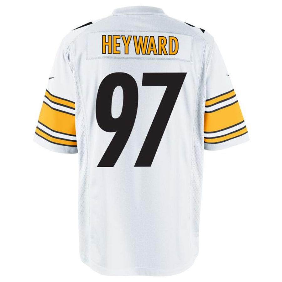 Elroe P.Steelers #97 Cameron Heyward Player White Game Stitched Jerseys
