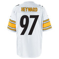 Elroe P.Steelers #97 Cameron Heyward Player White Game Stitched Jerseys
