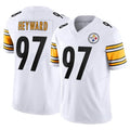 Elroe P.Steelers #97 Cameron Heyward Player White Vapor F.U.S.E. Limited Stitched Jerseys
