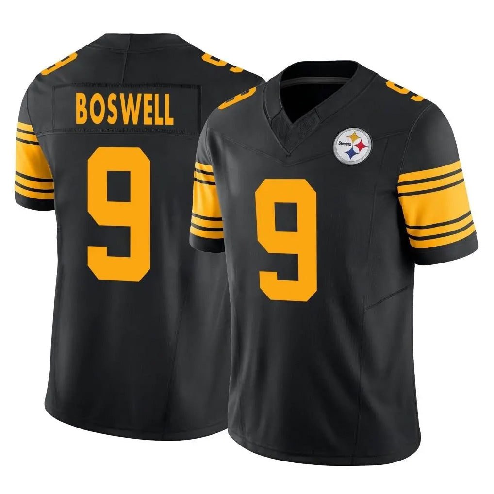 Elroe P.Steelers #9 Chris Boswell Player Black Limited 2nd Alternate Vapor F.U.S.E. Home Game Stitched Jerseys