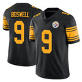 Elroe P.Steelers #9 Chris Boswell Player Black Limited Color Rush Home Game Stitched Jerseys