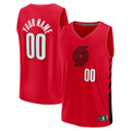 Elroe PT.Blazers Fanatics Red Fast Break Replica Jerseys - Statement Edition