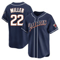 Elroe S.Diego Padres #22 Mason Miller Player Navy Cooperstown Collection Limited Home Stitched Jerseys