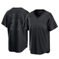 Elroe S.Diego Padres #27 Nick Pivetta Player Black Pitch Fashion Game T-shirt Stitched Jerseys