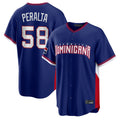 Elroe S.Diego Padres #58 Wandy Peralta Player Royal 2026 World Classic Home Limited Stitched Jerseys