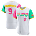 Elroe S.Diego Padres #9 Jake Cronenworth Player White City Connect Home Limited Elite Stitched Jerseys