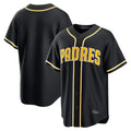 Elroe S.Diego Padres Blank Player Black 2026 Fashion Home Stitched Jerseys