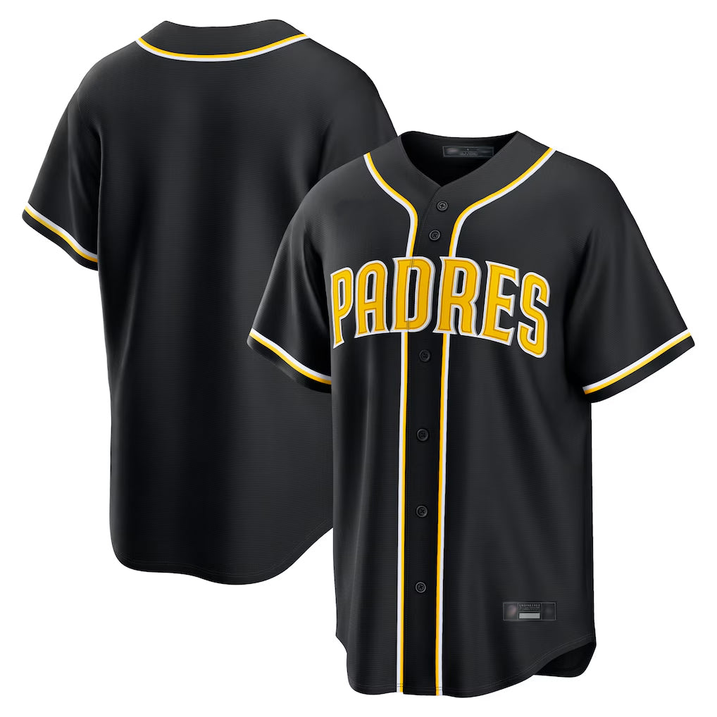 Elroe S.Diego Padres Blank Player Black 2026 Fashion Home Stitched Jerseys