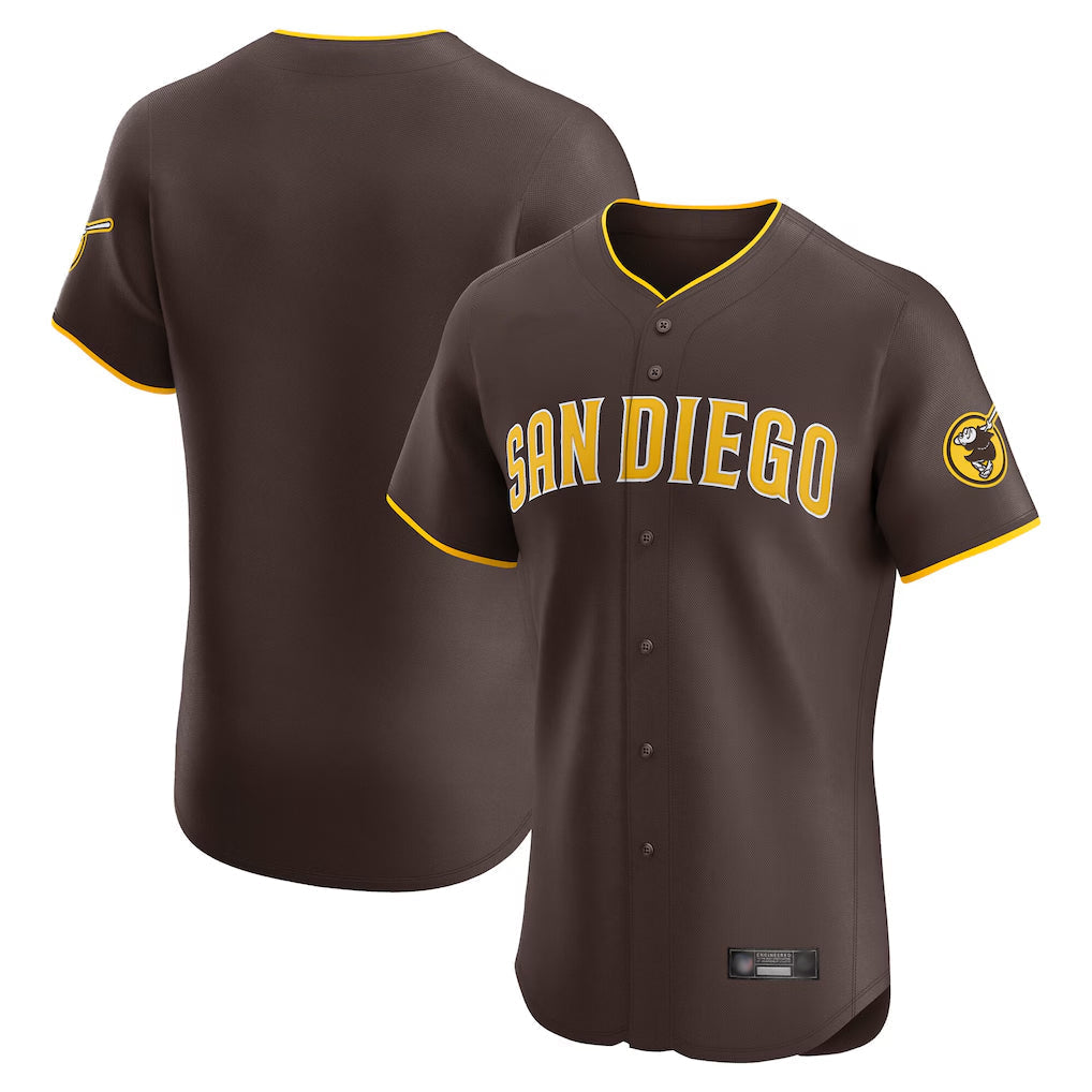 Elroe S.Diego Padres ## Diego Padres Blank Player Brown Home Limited Elite Stitched Jerseys