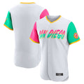 Elroe S.Diego Padres Blank Player White City Connect Home Limited Elite Stitched Jerseys