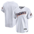 Elroe S.Diego Padres ## Diego Padres Blank Player White Cooperstown Collection Limited Stitched Jerseys