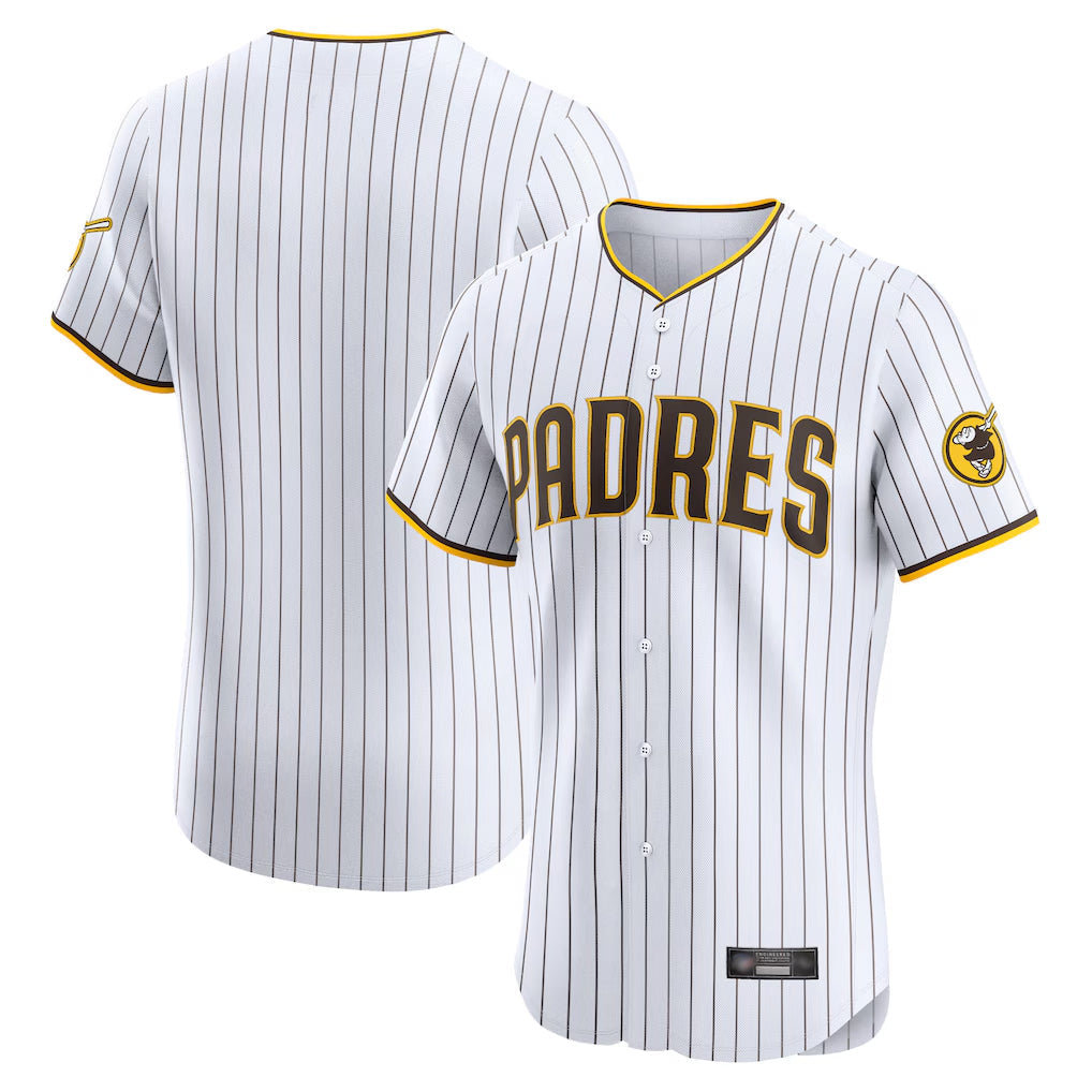 Elroe S.Diego Padres Blank Player White Home Limited Elite Stitched Jerseys