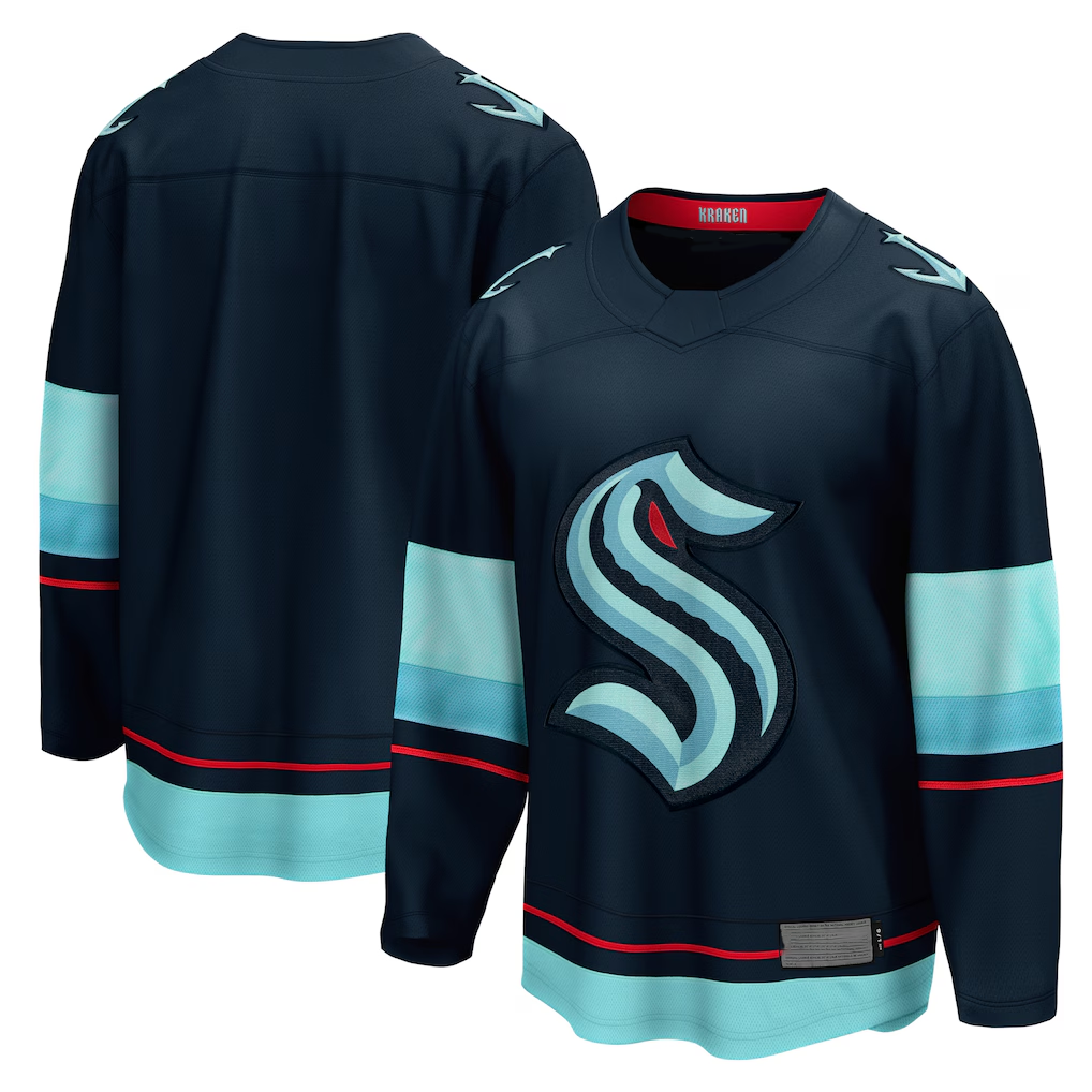 Elroe S.Kraken Deep Sea Blue Home Breakaway Jerseys