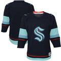 Elroe S.Kraken Navy Home Replica Jerseys