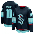 Elroe S.Kraken #10 Matty Beniers Deep Sea Blue Premier Breakaway Player Jerseys