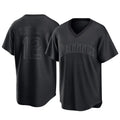 Elroe S.Mariners #12 Josh Naylor Player Black Replica Fashion T-shirt Stitched Jerseys