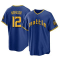 Elroe S.Mariners #12 Josh Naylor Player Royal City Connect Home Game Stitched Jerseys