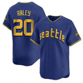Elroe S.Mariners #20 Luke Raley Player Royal City Connect Home Limited Stitched Jerseys