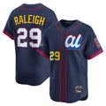 Elroe S.Mariners #29 Cal Raleigh Player Navy American League All-Star Edition Limited Stitched Jerseys