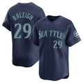 Elroe S.Mariners #29 Cal Raleigh Player Navy Home Limited Stitched Jerseys