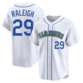 Elroe S.Mariners #29 Cal Raleigh Player White Pitch Fashion Game Stitched Jerseys