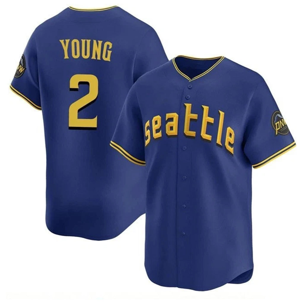 Elroe S.Mariners #2 Cole Young Player Royal City Connect Home Limited Stitched Jerseys