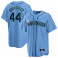 Elroe S.Mariners #44 Julio Rodriguez Player Light Blue Home Limited Stitched Jerseys